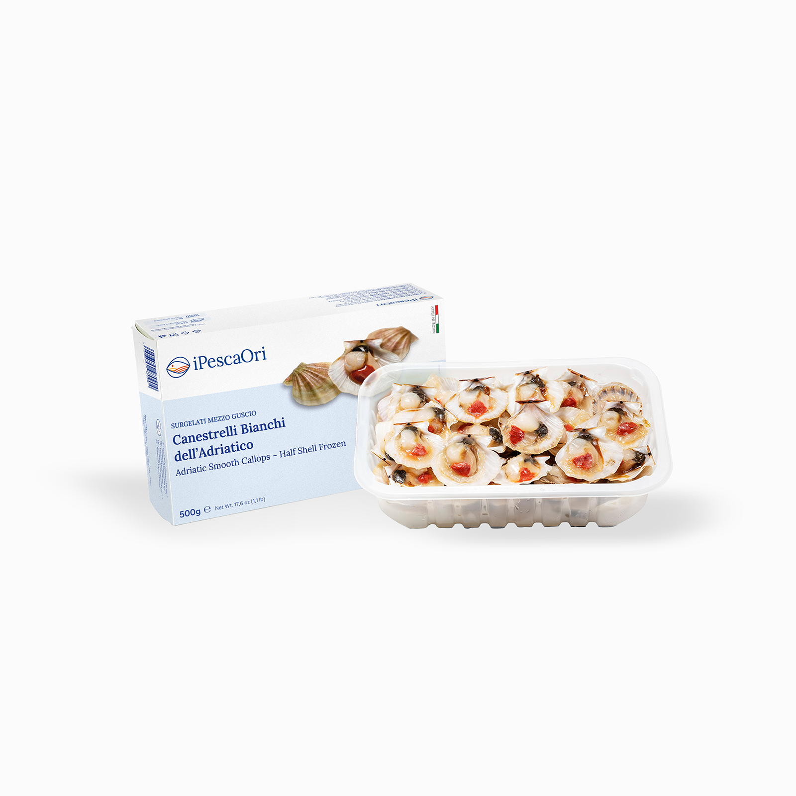 Adriatic Smooth Scallops in Half-Shell