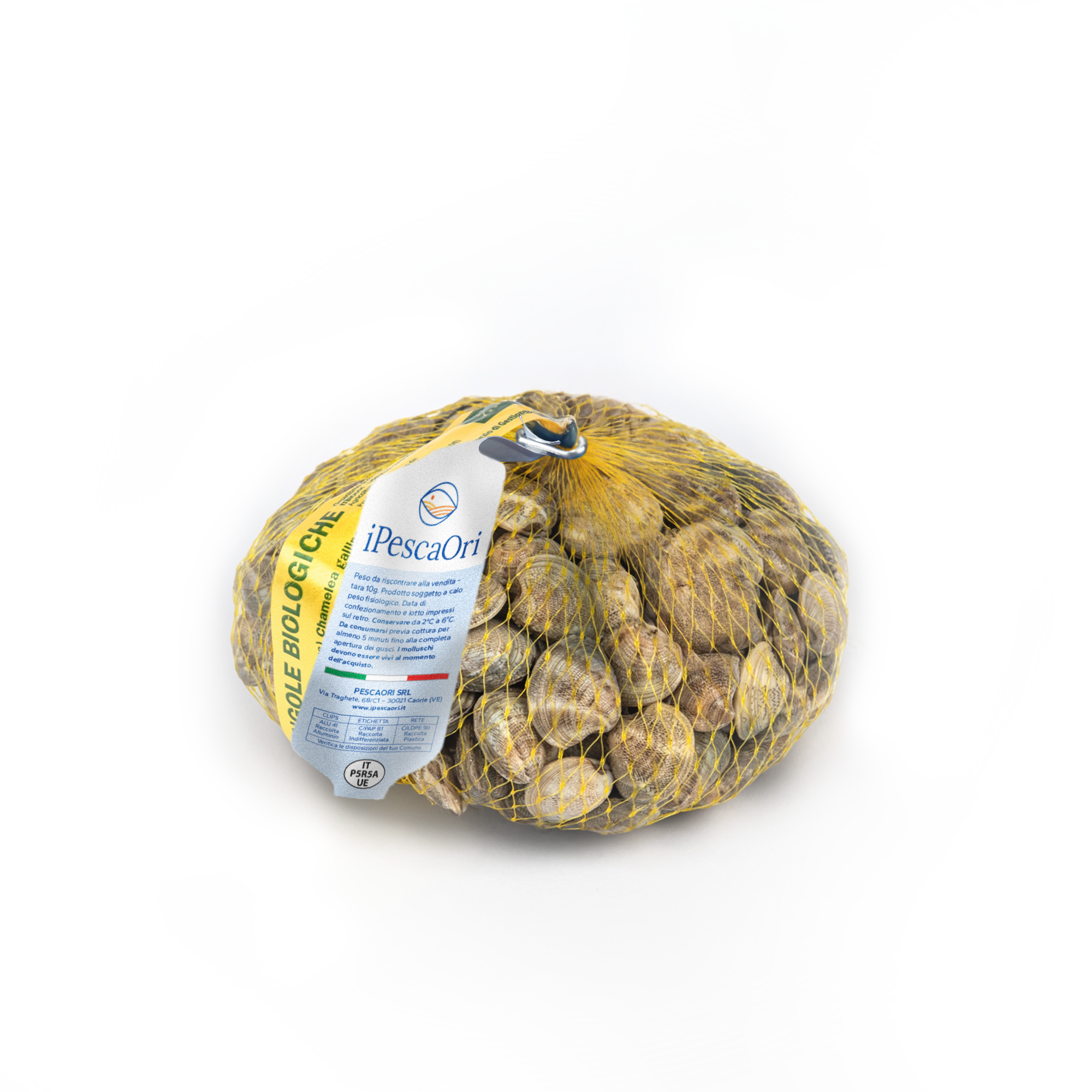 Vongole biologiche di Caorle