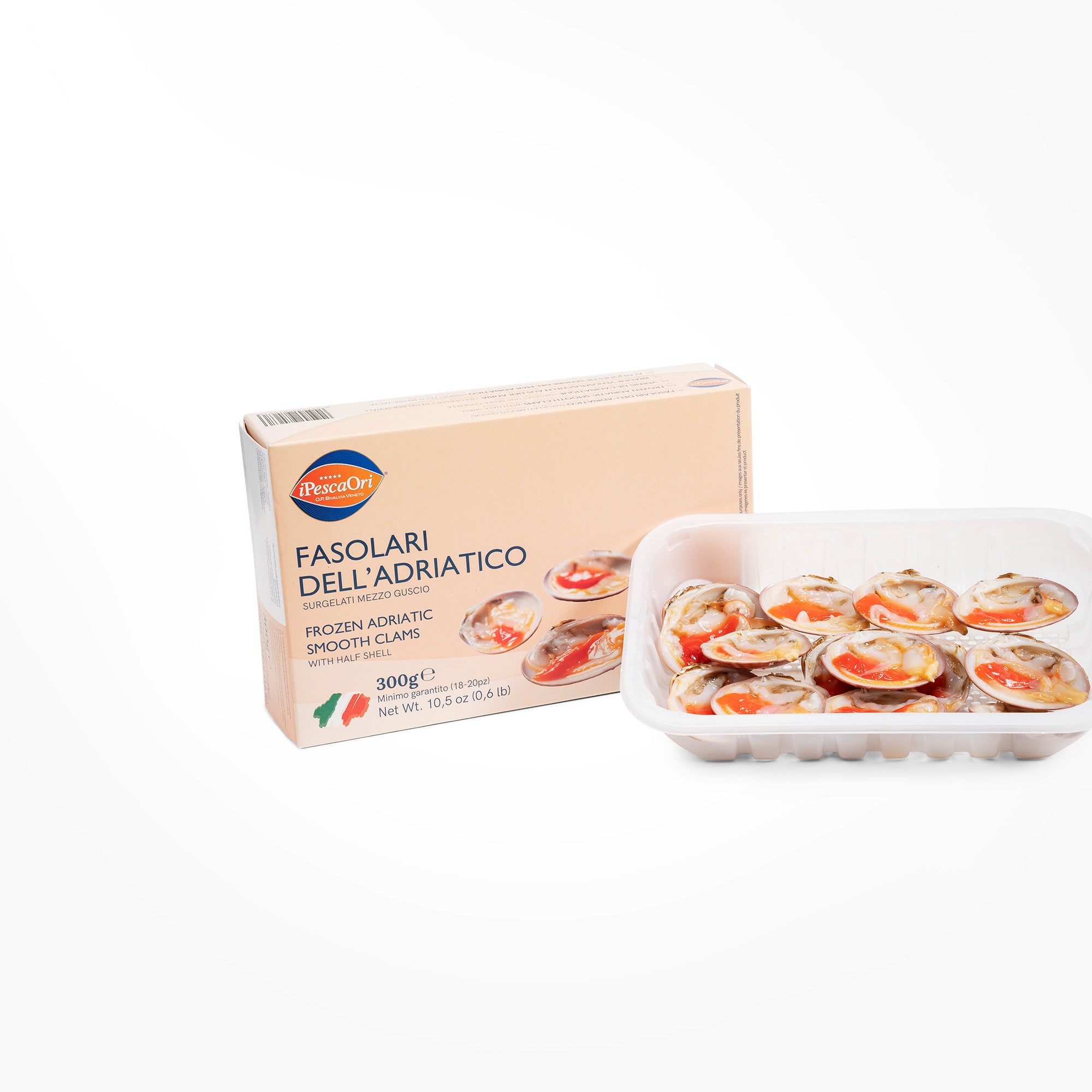 Fasolari dell’Adriatico mezzo guscio
