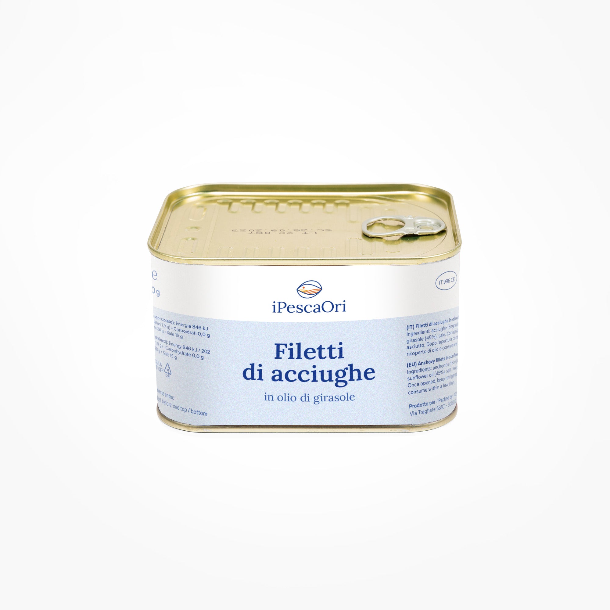 Adriatic Anchovies in Sunflower Oil