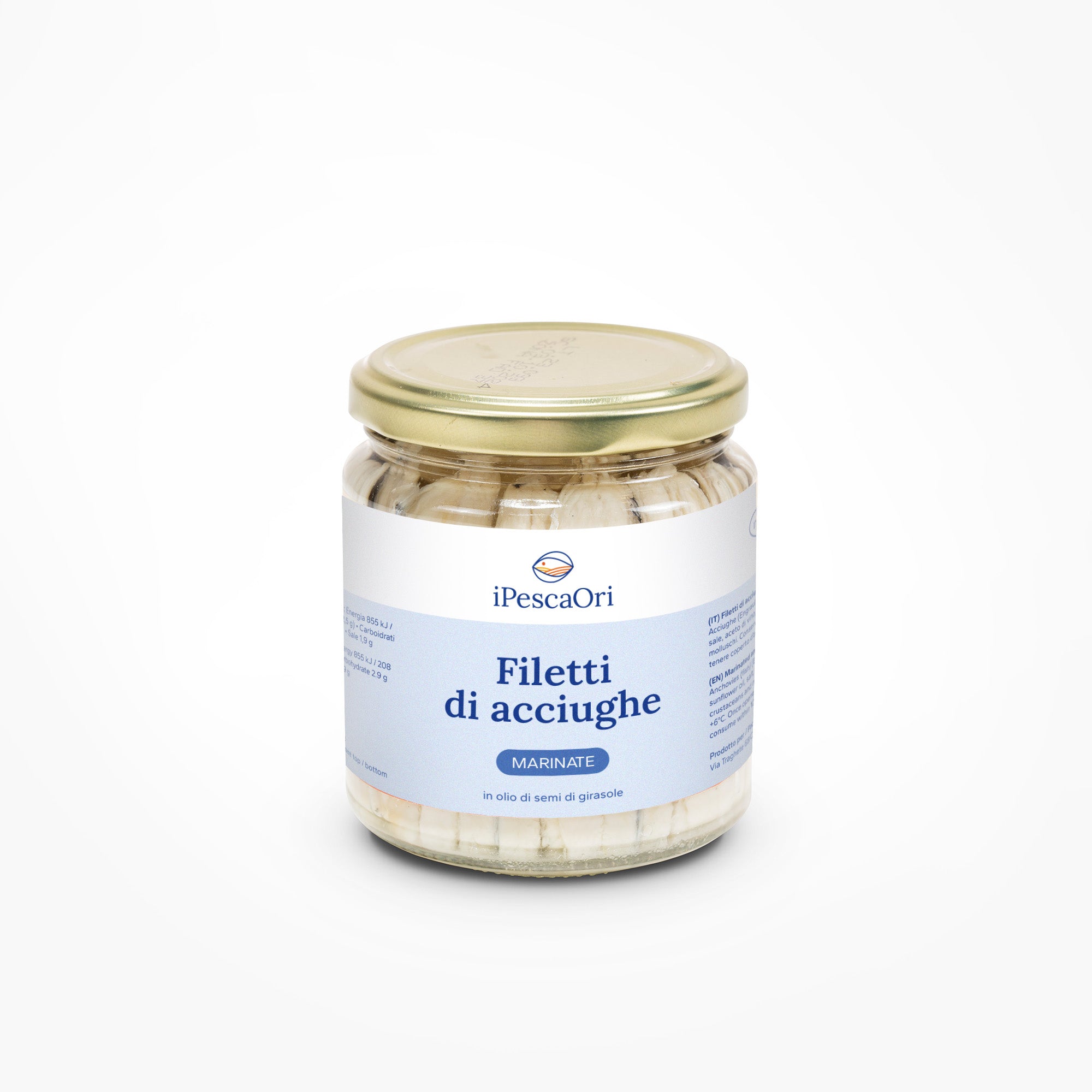 Adriatic Marinated Anchovies in Sunflower Oil