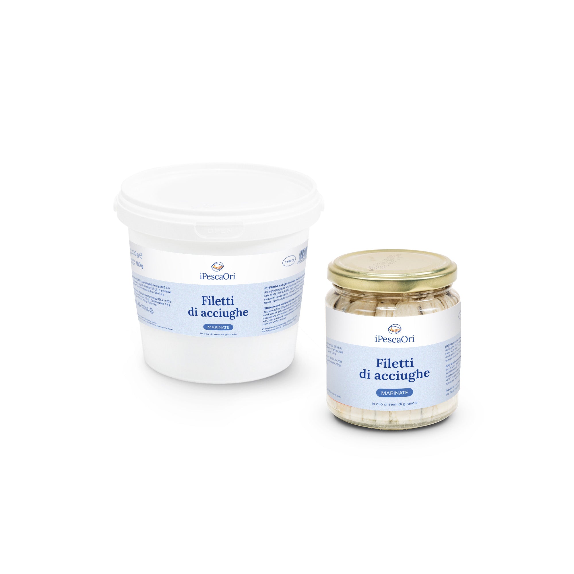 Adriatic Marinated Anchovies in Sunflower Oil